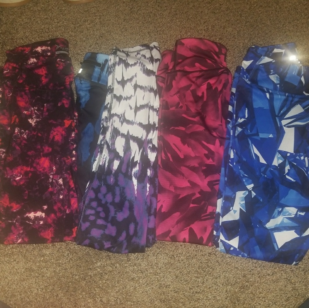 Bundle of 4 fitness leggings